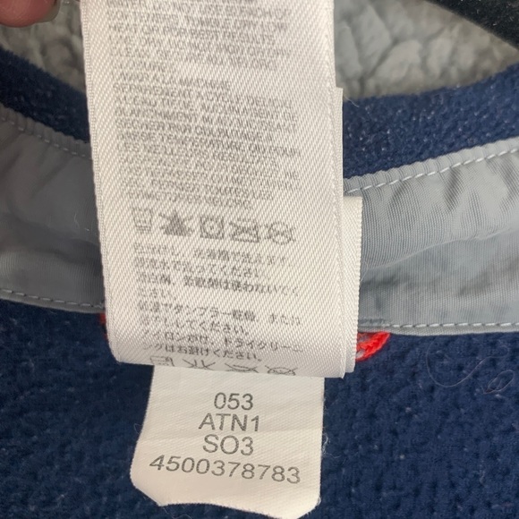 The North Face Men’s Fleece Button Front Shirt - Blue, Size Medium - Picture 5 of 6